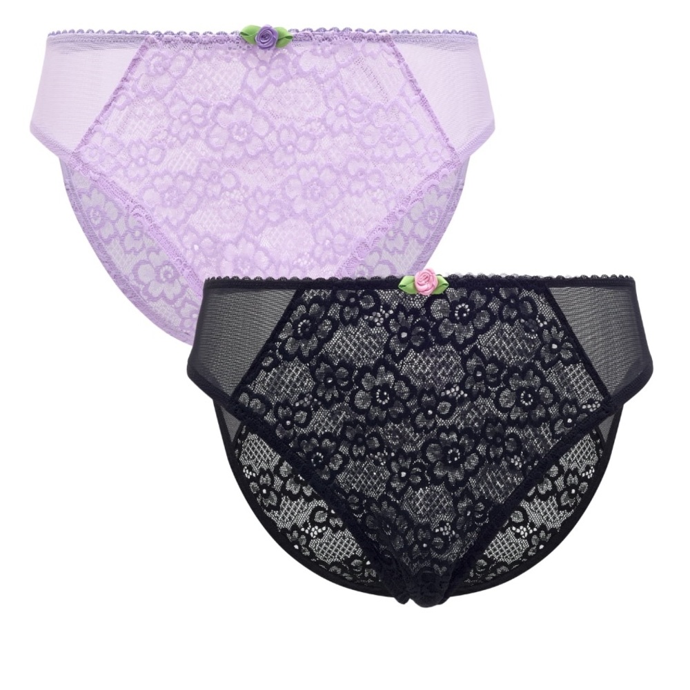 Lace Cheeky Underwear Bundle - Picture 2 of 3
